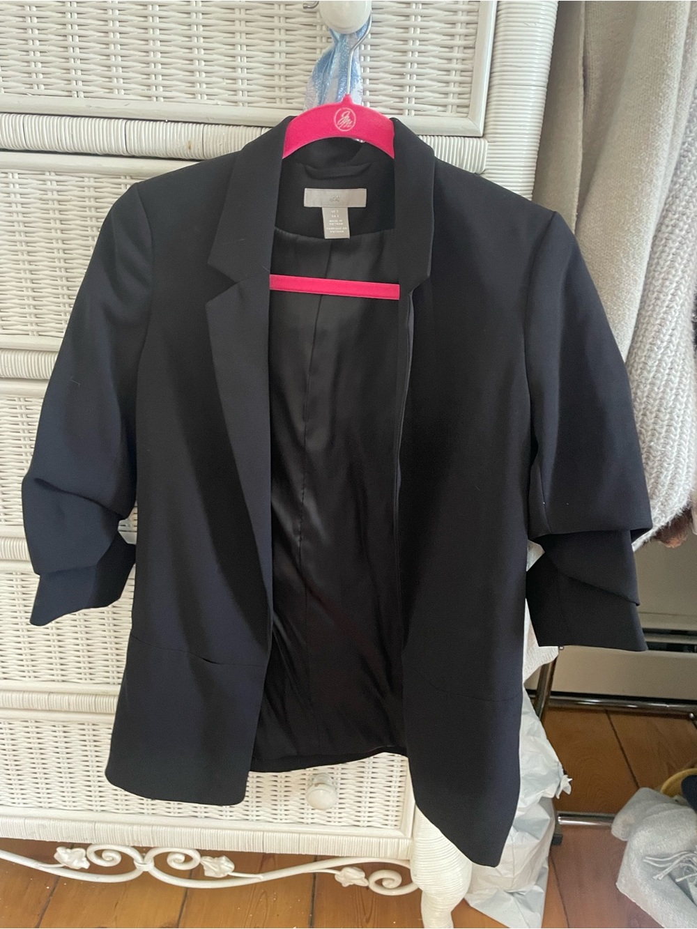 H&M Black Open-Front Women’s Blazer Jacket